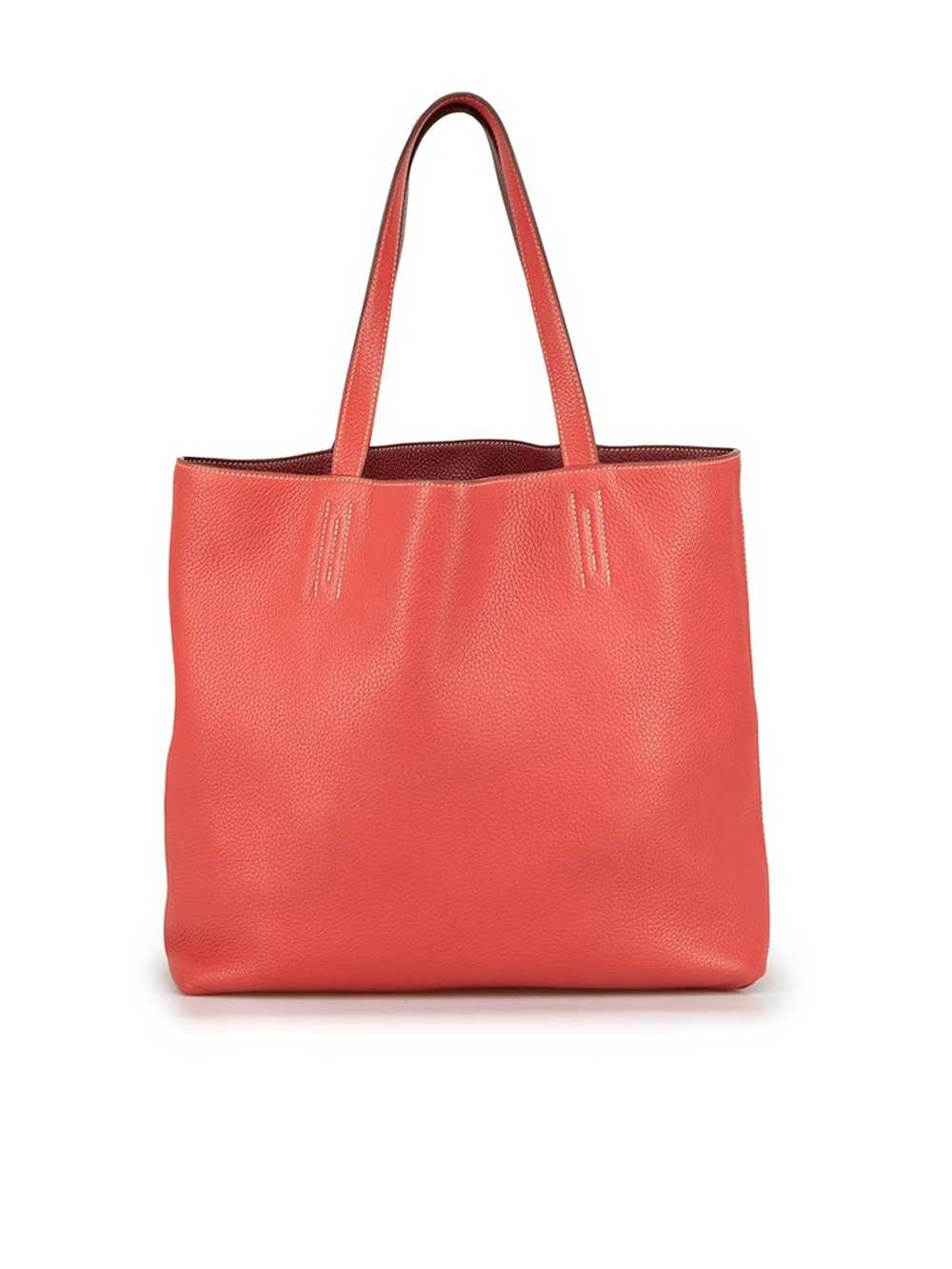 Hermes 2014 Red Reversible Double Sens 36 Clemenc… - image 3