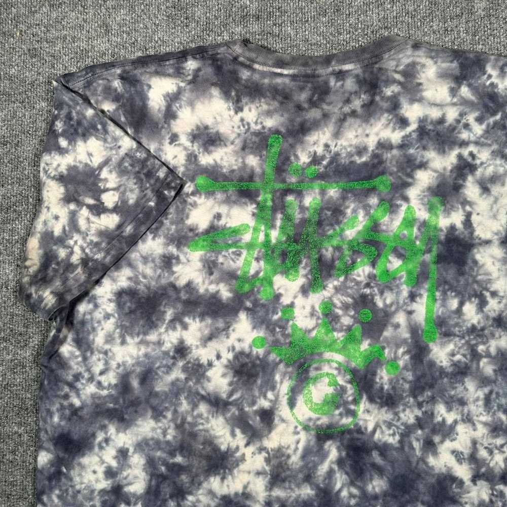 Stussy × Vintage Vintage Y2K Stussy Tie Dye T Shi… - image 1