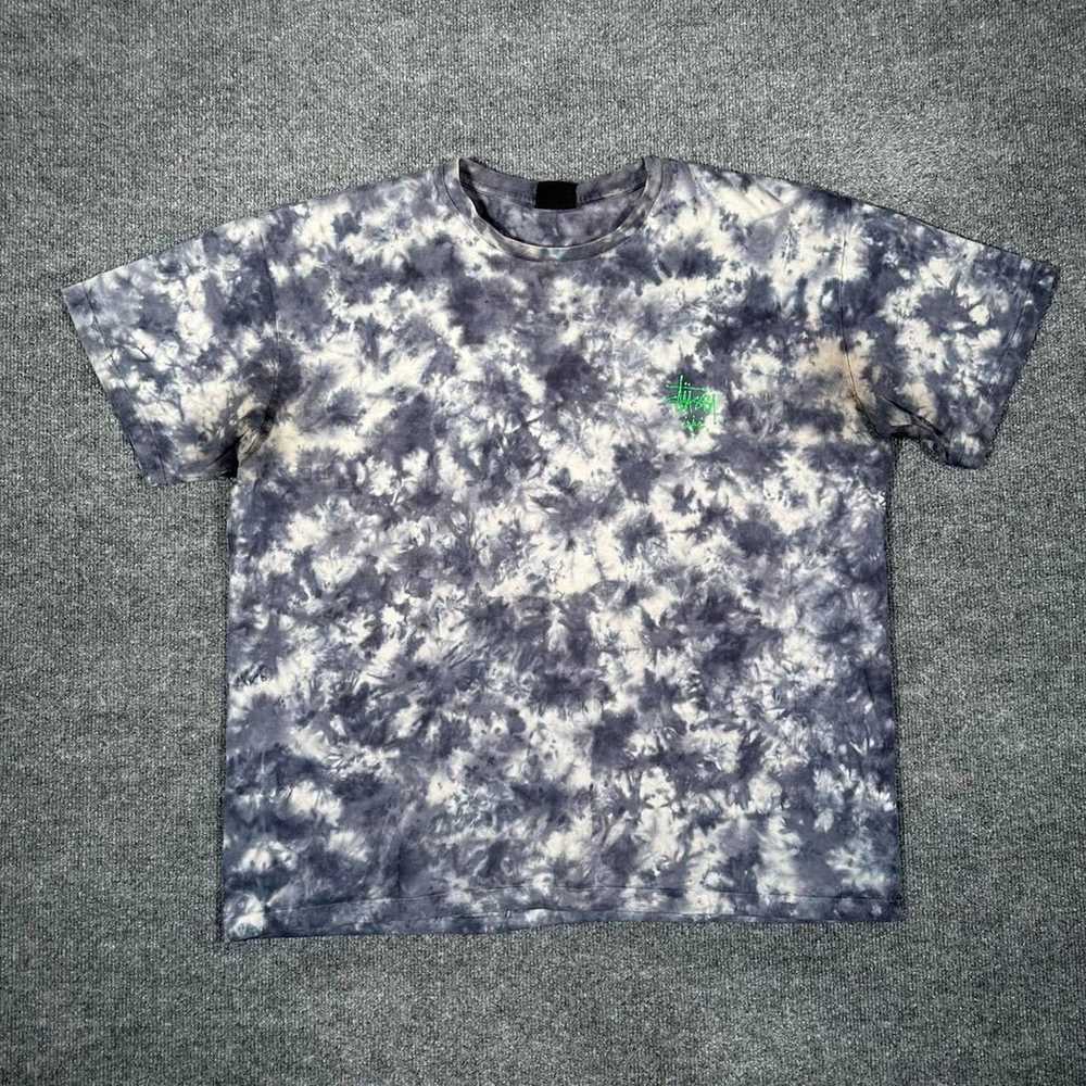 Stussy × Vintage Vintage Y2K Stussy Tie Dye T Shi… - image 3