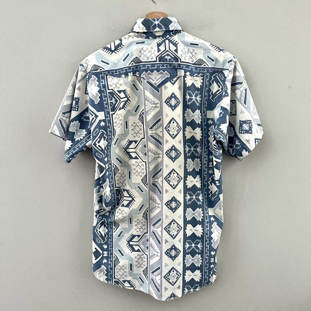 Panhandle: Men's Natural/Brown Aztec LS Shirt – La Raza Western Wear