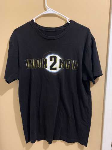 Streetwear × Vintage Iron Man 2 movie promo tee