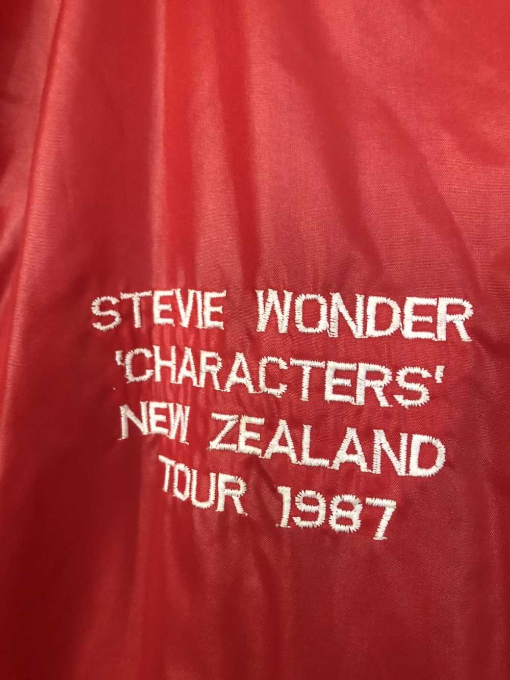 Band Tees × Rap Tees × Tour Tee Stevie Wonder 198… - image 7