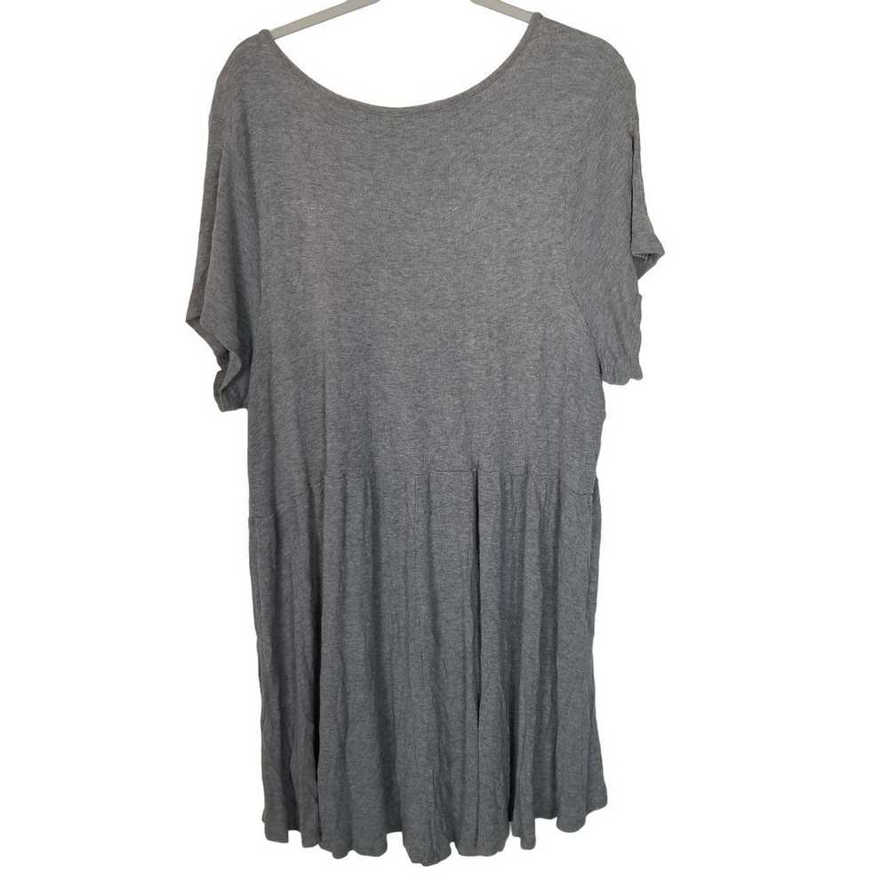 Other Torrid Womens 4X Heather Gray Short Sleeves… - image 7