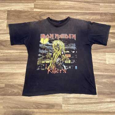 Iron Maiden × Rock T Shirt × Vintage Very rare IR… - image 1