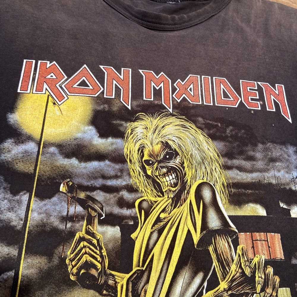 Iron Maiden × Rock T Shirt × Vintage Very rare IR… - image 2