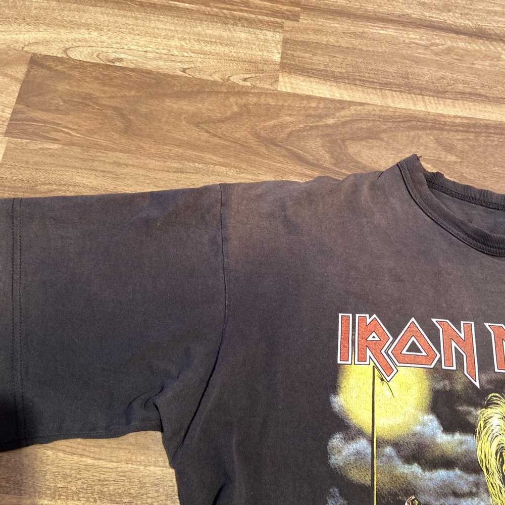 Iron Maiden × Rock T Shirt × Vintage Very rare IR… - image 4