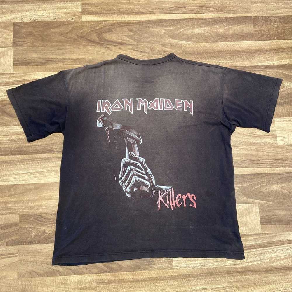 Iron Maiden × Rock T Shirt × Vintage Very rare IR… - image 7