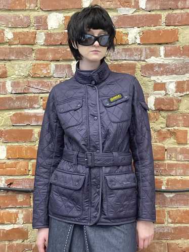 Barbour BARBOUR International Quilted Belted Jacke