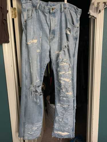 Wrangler DIY Patchwork Jeans