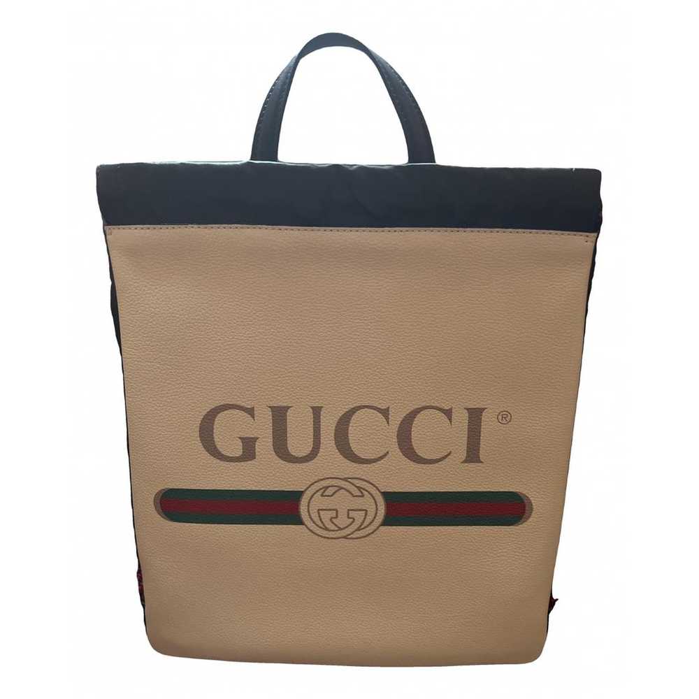 Gucci Soho leather backpack - image 1