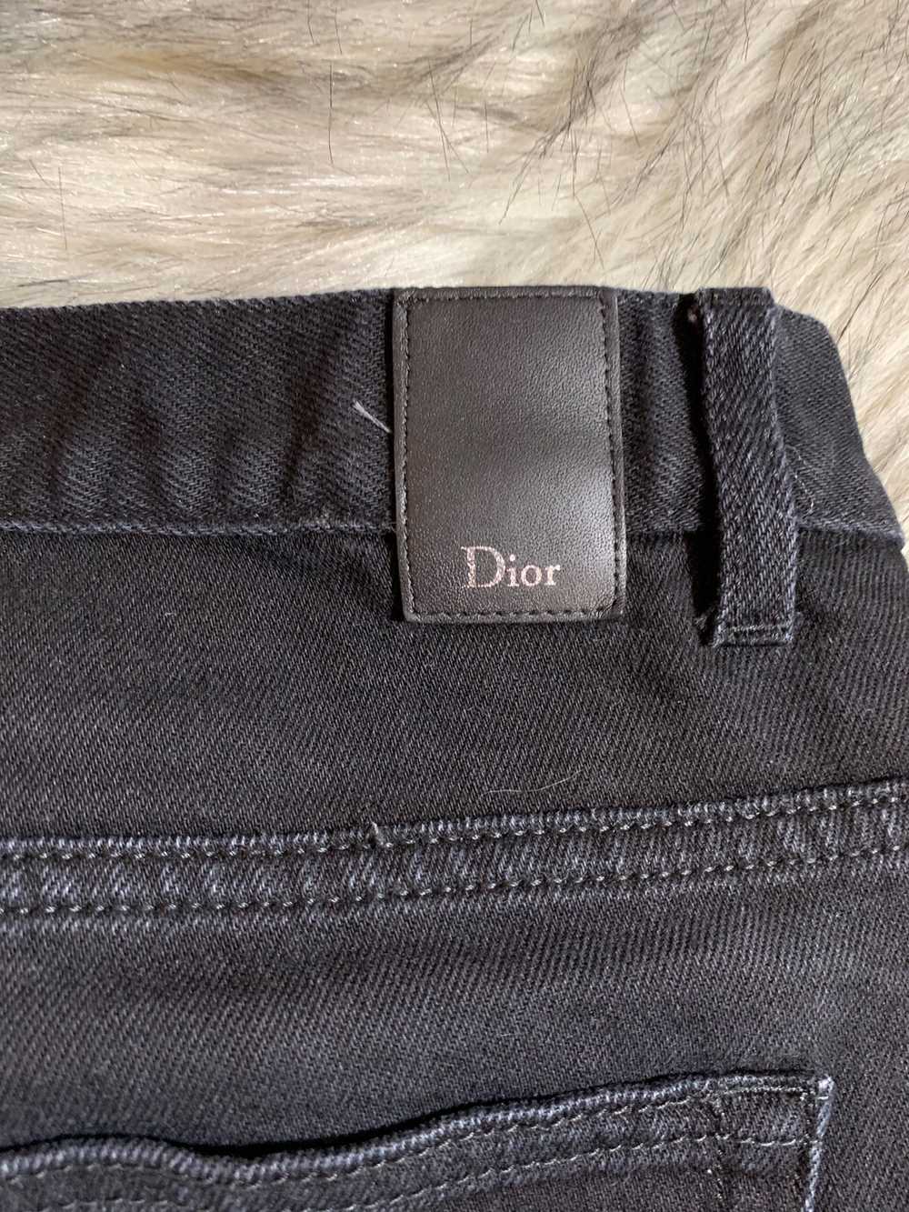 Dior × Kris Van Assche MII FIVE POCKET BLACK DENIM - image 6