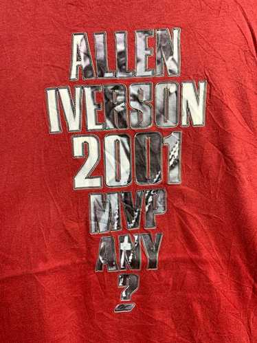 NBA × Vintage Vintage 2001 Allen Iverson T-shirt … - image 1