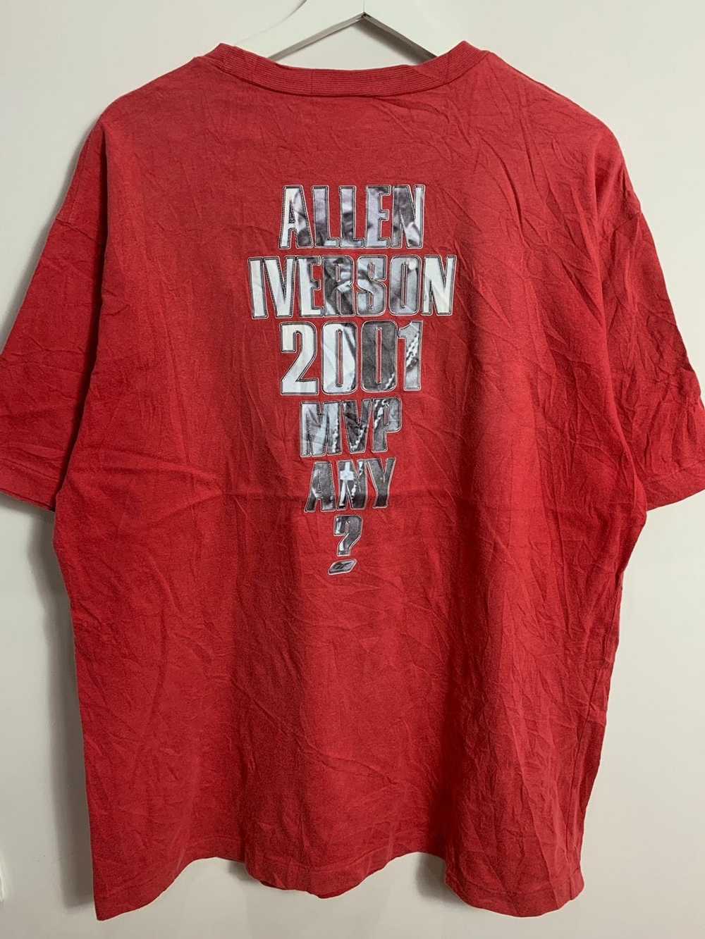 NBA × Vintage Vintage 2001 Allen Iverson T-shirt … - image 2