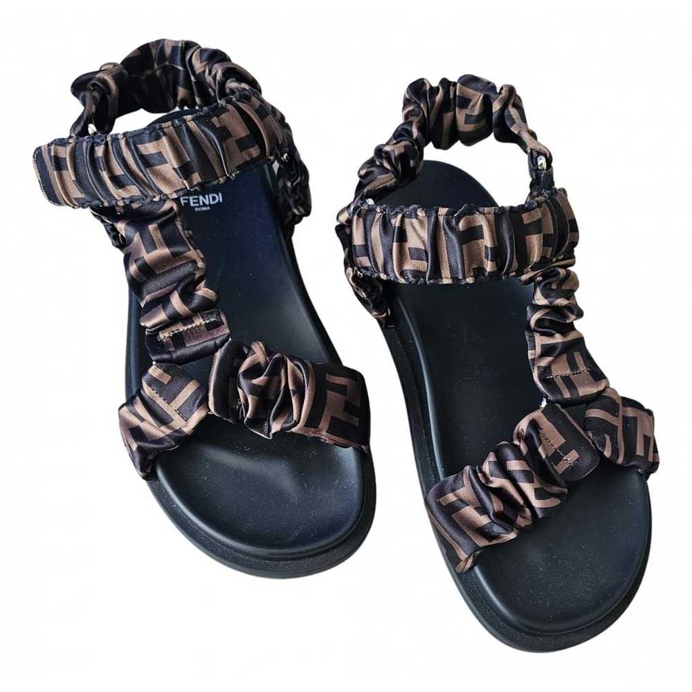 Fendi Fendi Feel cloth sandal - image 1