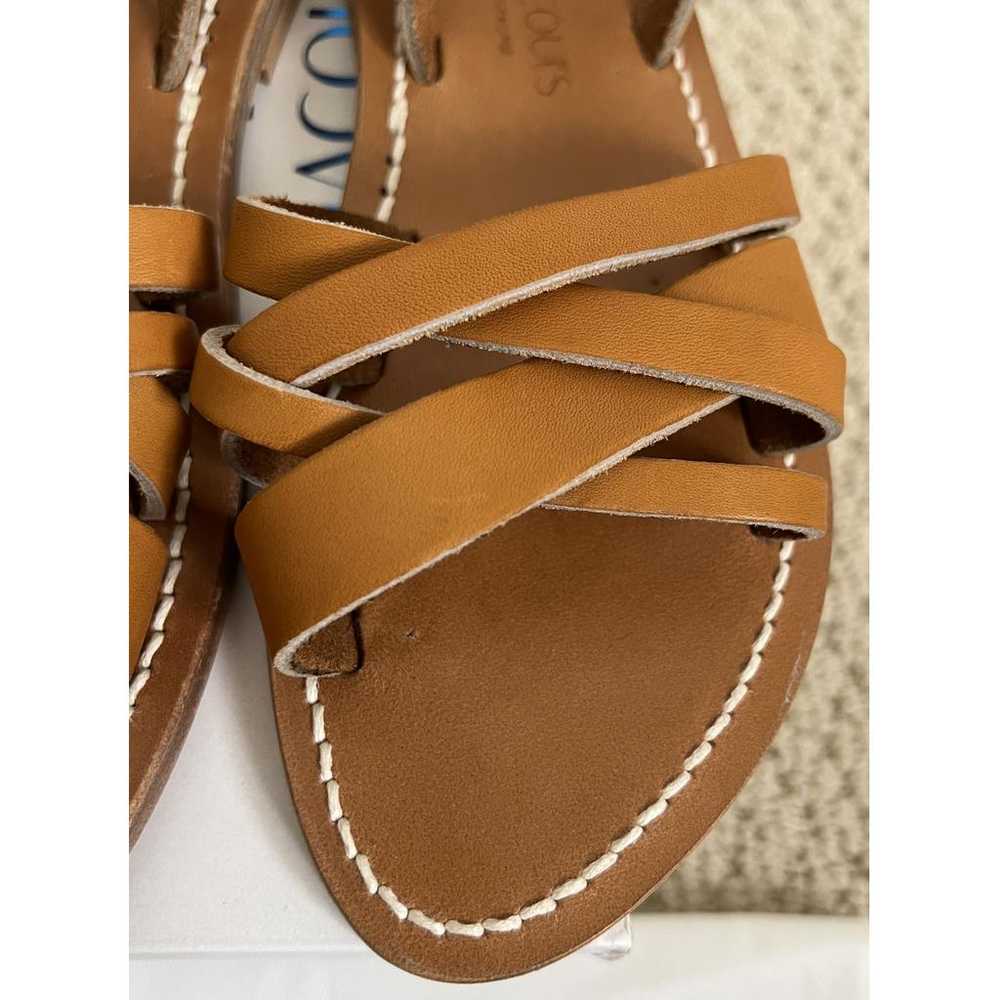 K Jacques Leather sandal - image 12