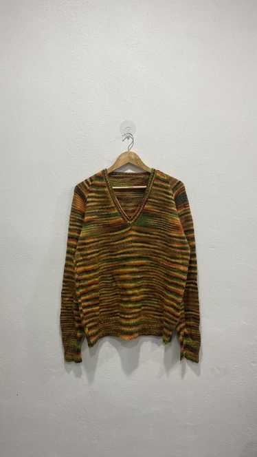 Archival Clothing × Coloured Cable Knit Sweater × 