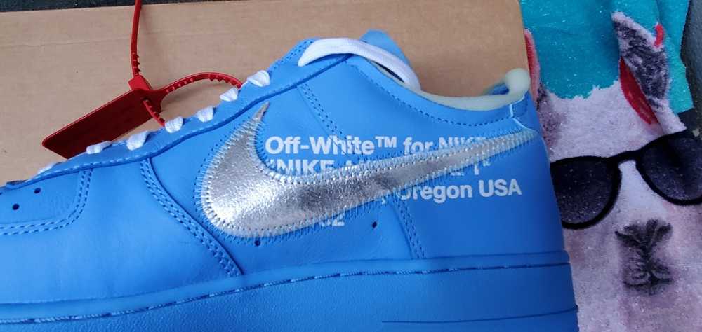 Nike 100% AUTHENTIC NIKE OFF-WHITE X AIR FORCE 1 … - image 3