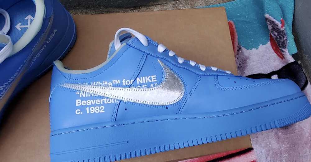 Nike 100% AUTHENTIC NIKE OFF-WHITE X AIR FORCE 1 … - image 4