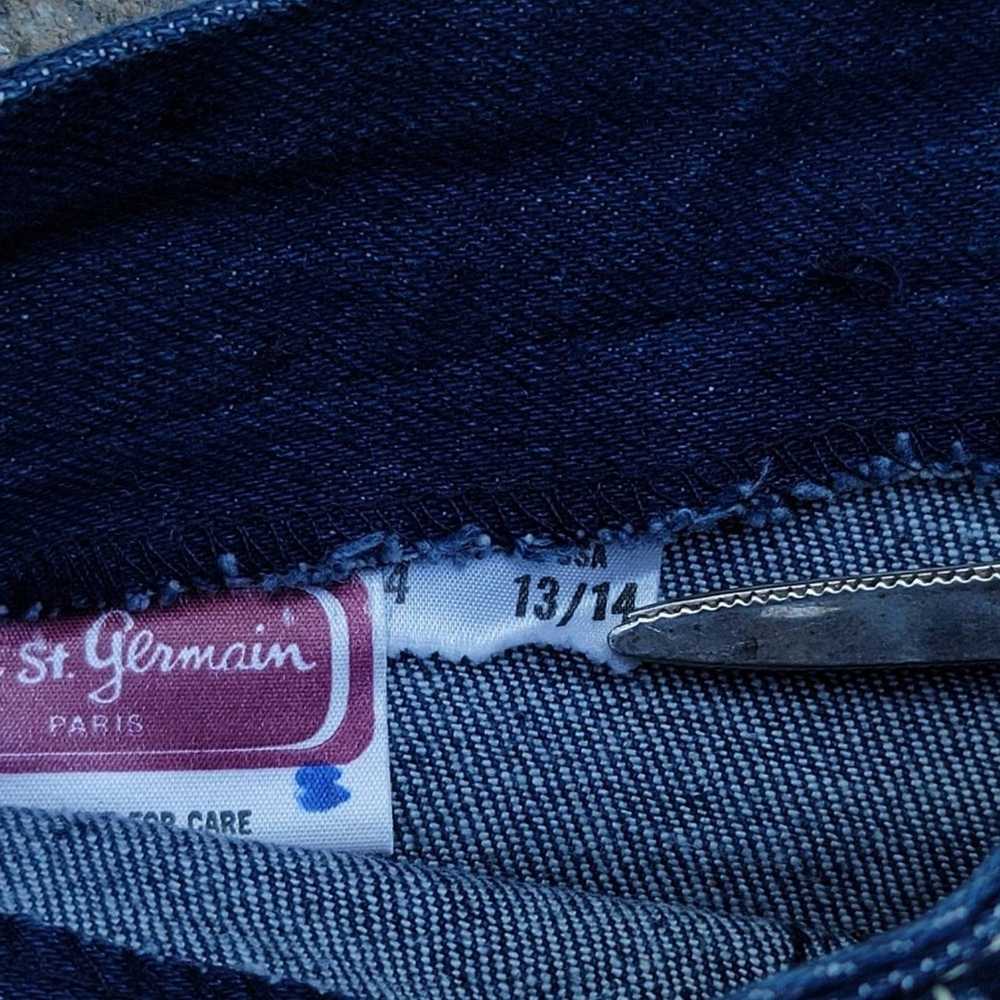 The Unbranded Brand Vtg Saint Germain Paris Denim… - image 5