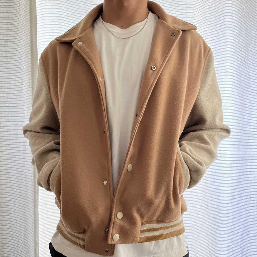 Zara Retro Modern Varsity Jacket - image 1