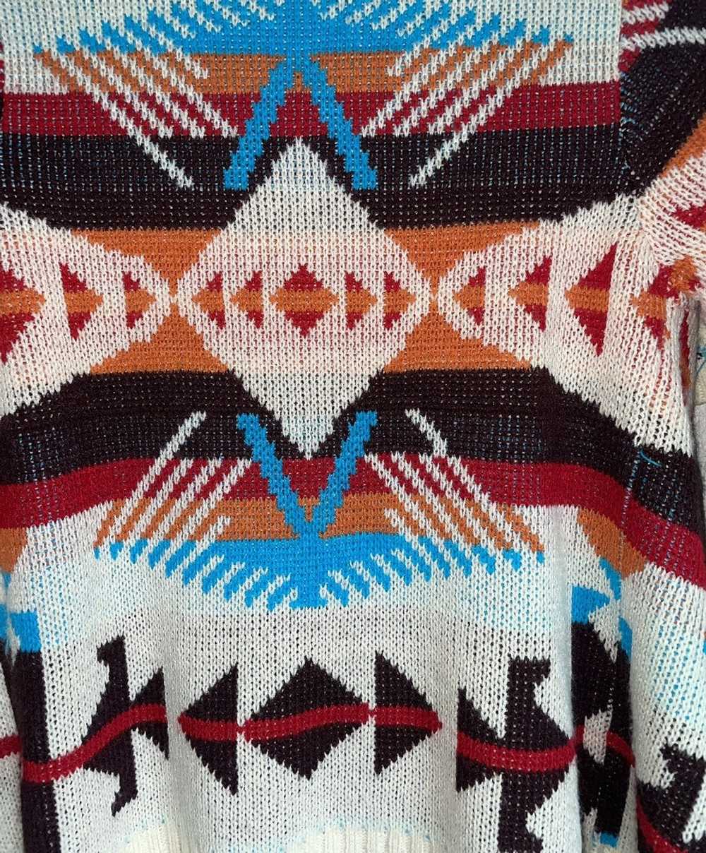 Vintage Vintage Southwestern Knit Cardigan - image 10