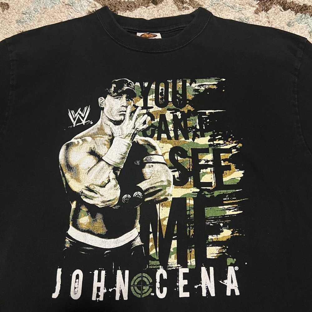 Vintage × Wwe WWE John Cena "You Can't See Me" Sh… - image 1