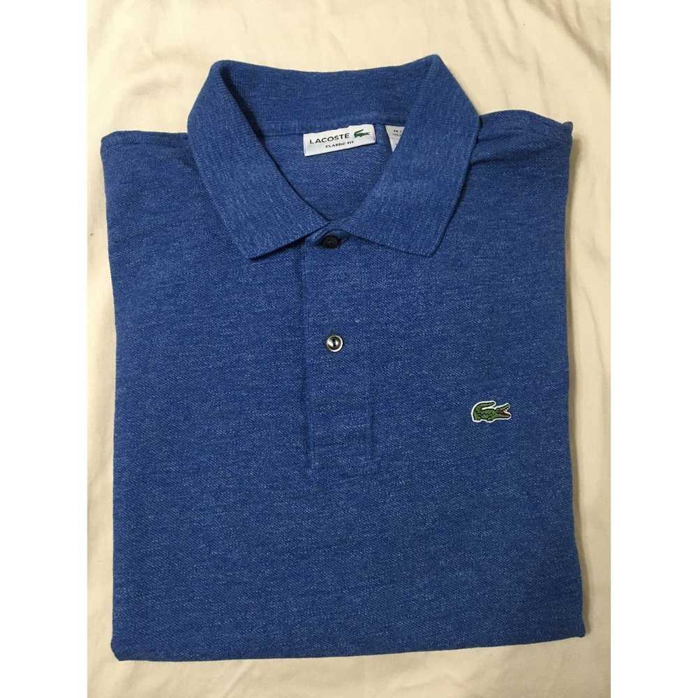 Lacoste Lacoste Classic Fit Heather Blue FR 7 US … - image 5