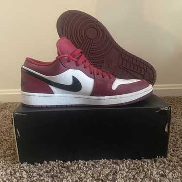 Jordan Brand × Nike Air Jordan 1 Low "Noble Red" … - image 1