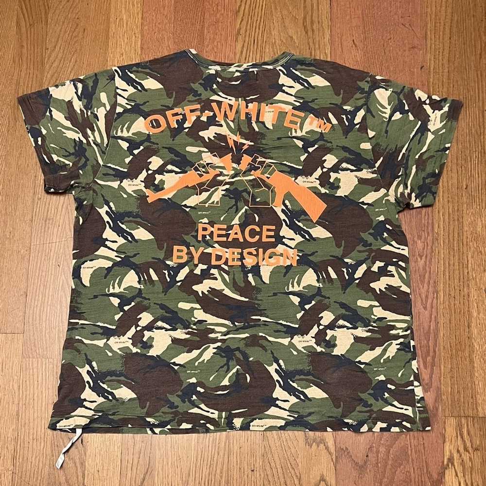 Off-White OFF-WHITE Peace By Design Tee - image 2