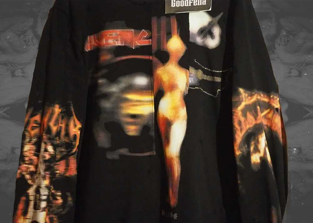 Givenchy Givenchy "Heavy Metal" Distressed Sweater - image 3