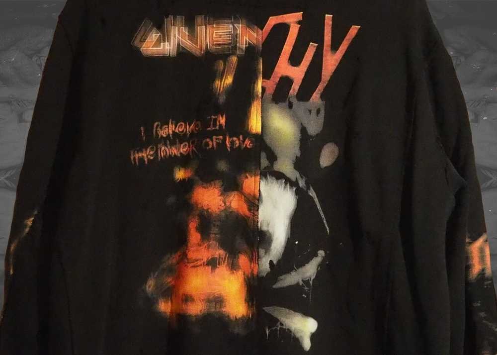 Givenchy Givenchy "Heavy Metal" Distressed Sweater - image 6