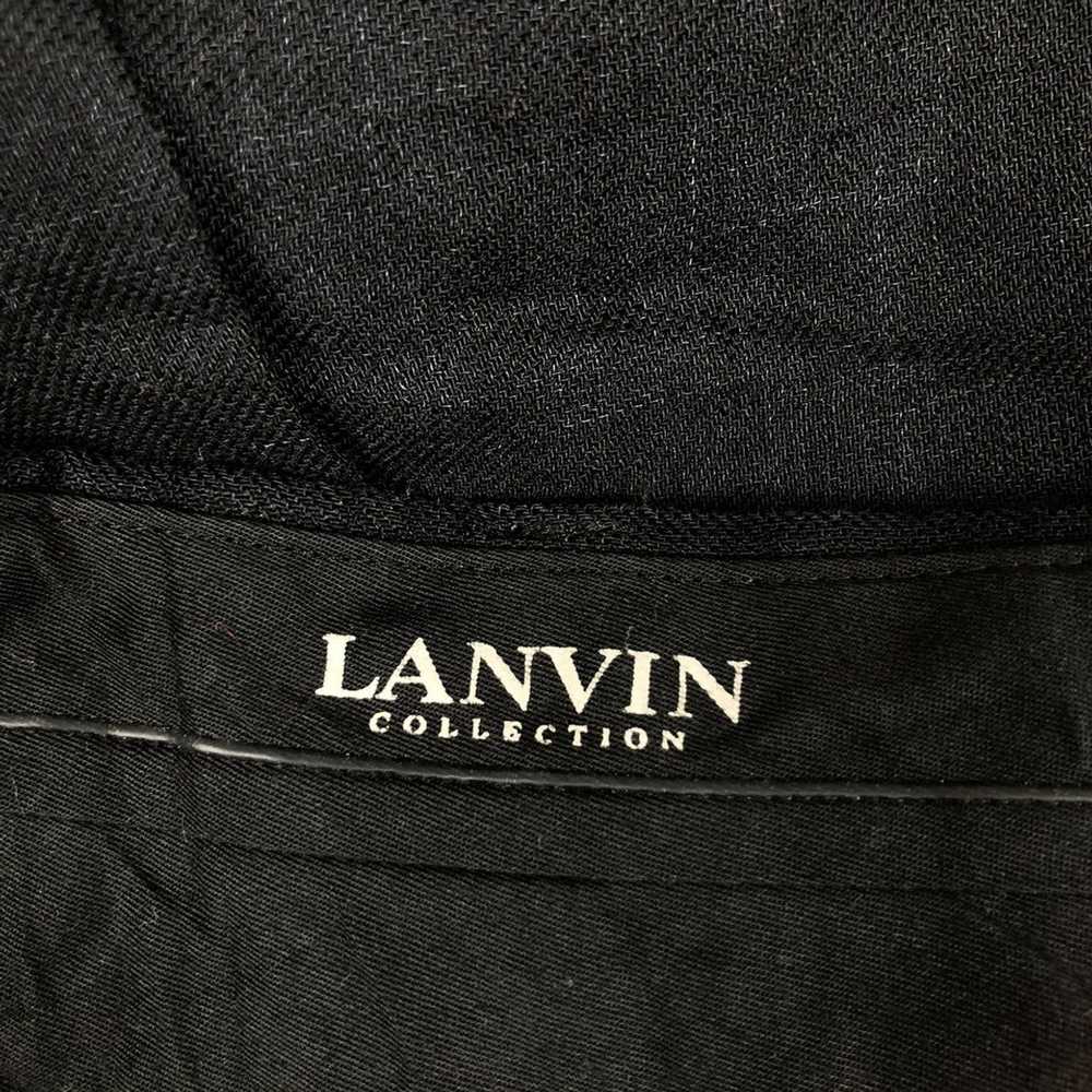 Lanvin Vintage LANVIN Collection Wool Pants Trous… - image 5