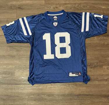 NFL Reebok Dallas Clark Authentic Jersey Sz XL Football #44 Blue Colts