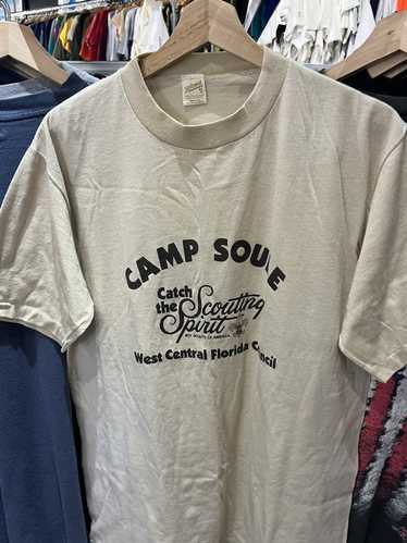 Sportswear × Tee × Vintage Vintage 1980s Camp Soul