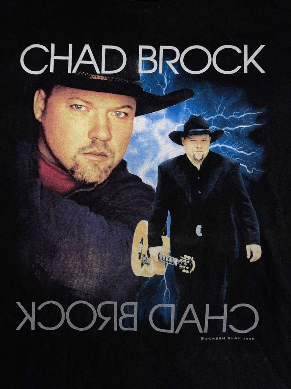 Vintage Vintage 1999 Chad Brock Lightning Does Th… - image 2
