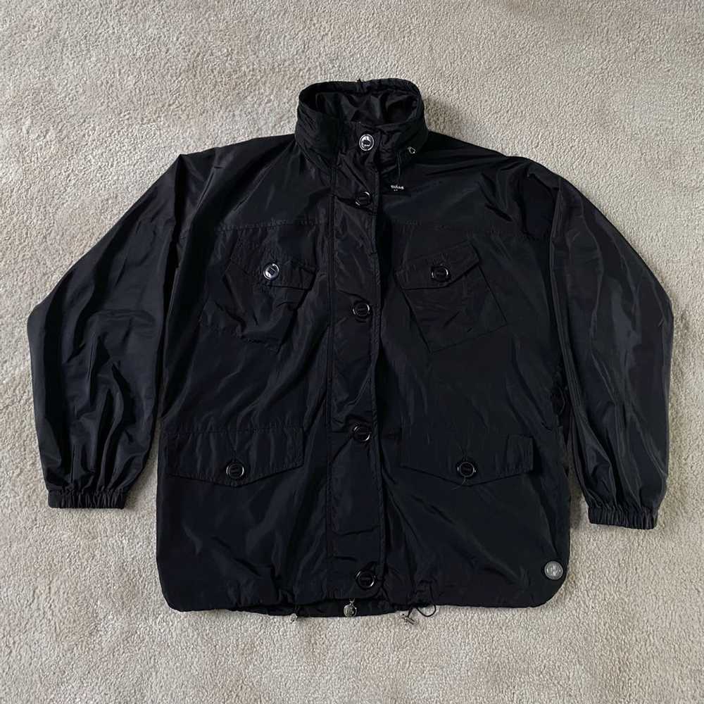 Moncler black windbreaker size - Gem