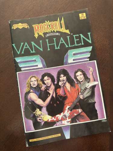 Band Tees × Vintage Van Halen Rock N Roll Comics