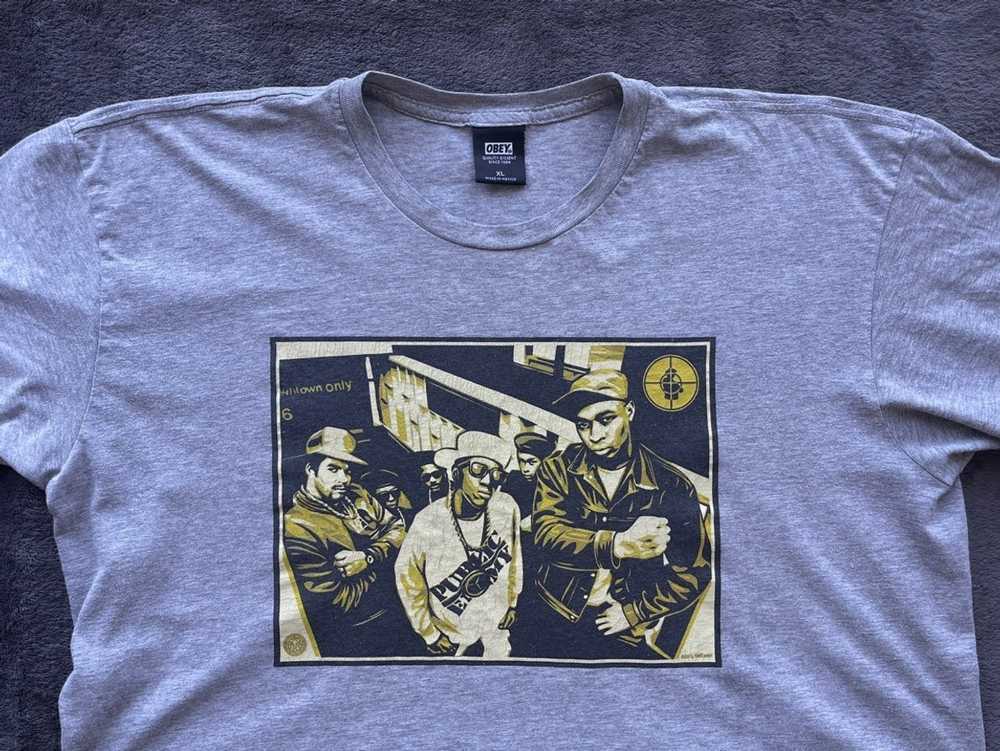 Obey × Vintage Public Enemy Obey Tee - image 3