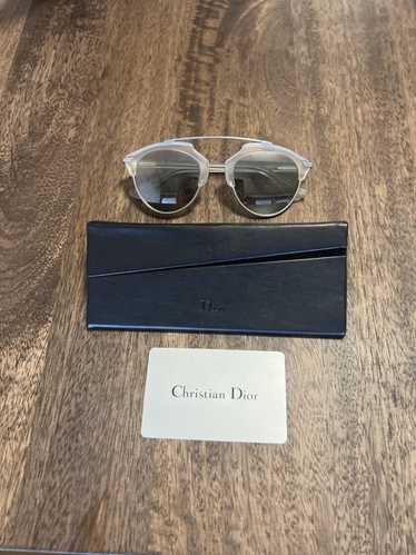 Dior Dior So Real Silver Mirrored Sunglasses