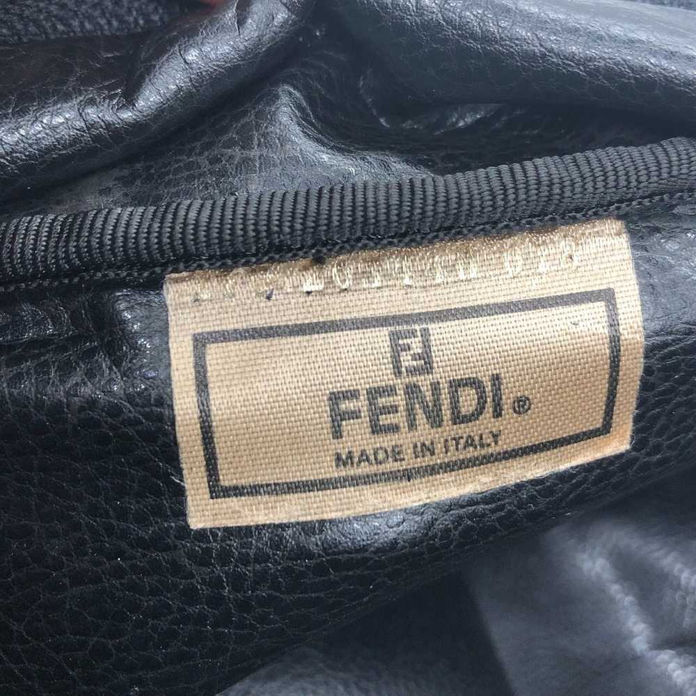 Fendi Vintage Fendi Logo Cosmetic Pouch - image 3