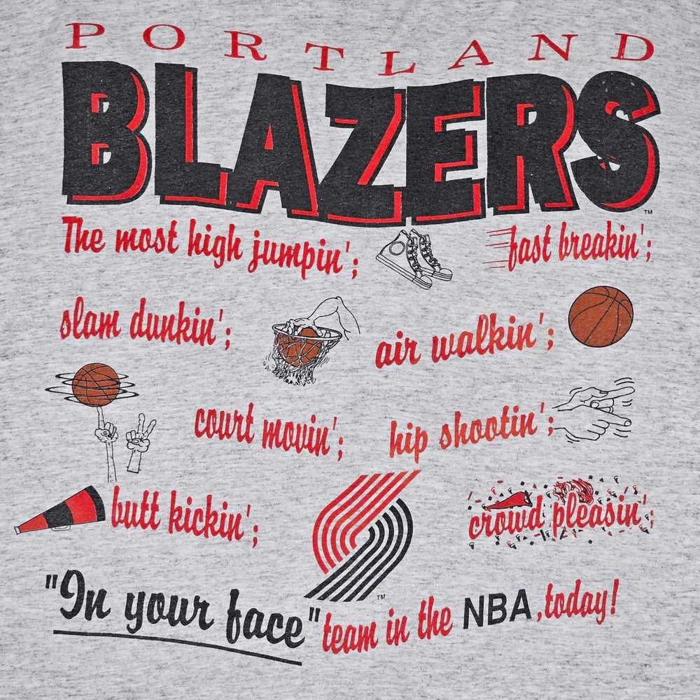 NBA × Sportswear × Vintage Portland Trail Blazers… - image 2