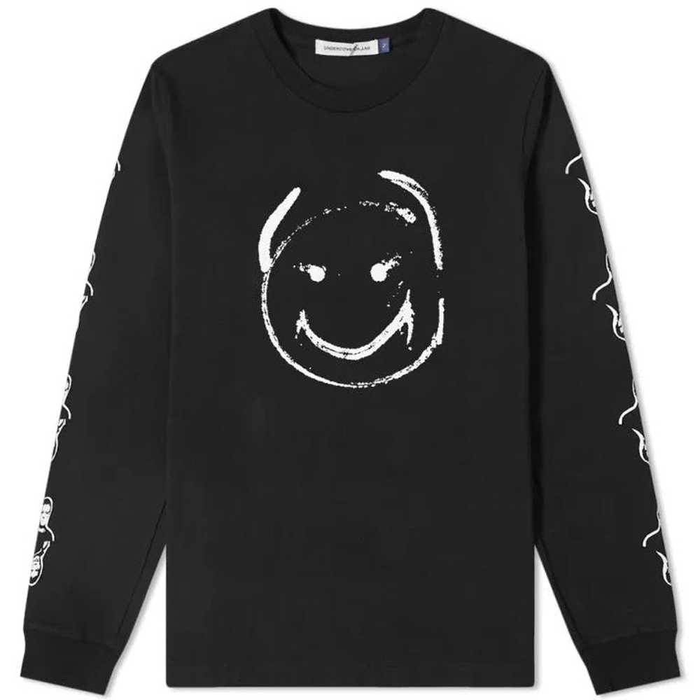 Undercover Undercover Smiley Face Long Sleeve Tee - image 6