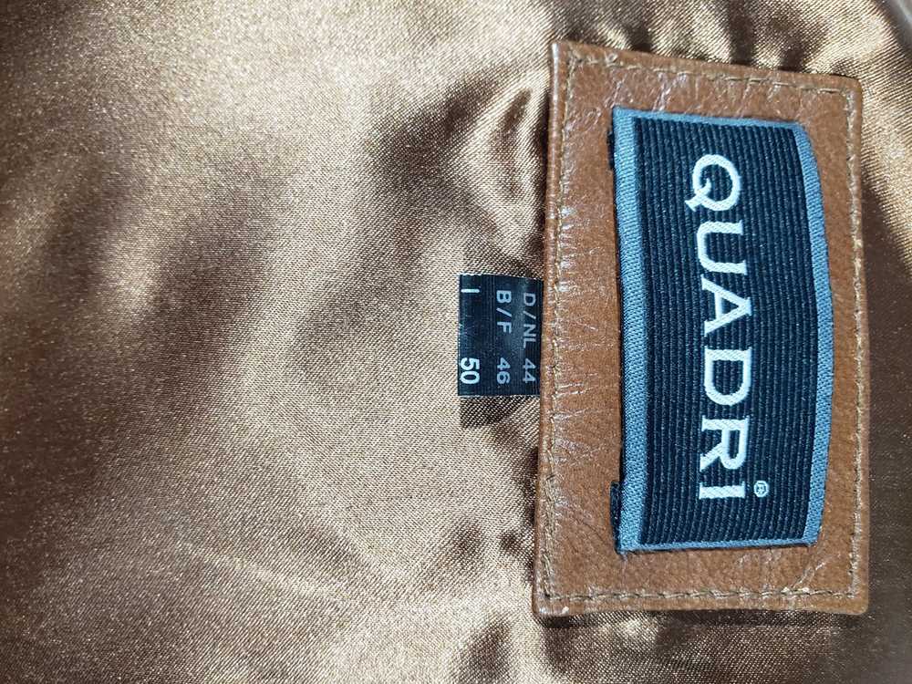 Italian Designers × Leather Jacket Stylish brown … - image 9