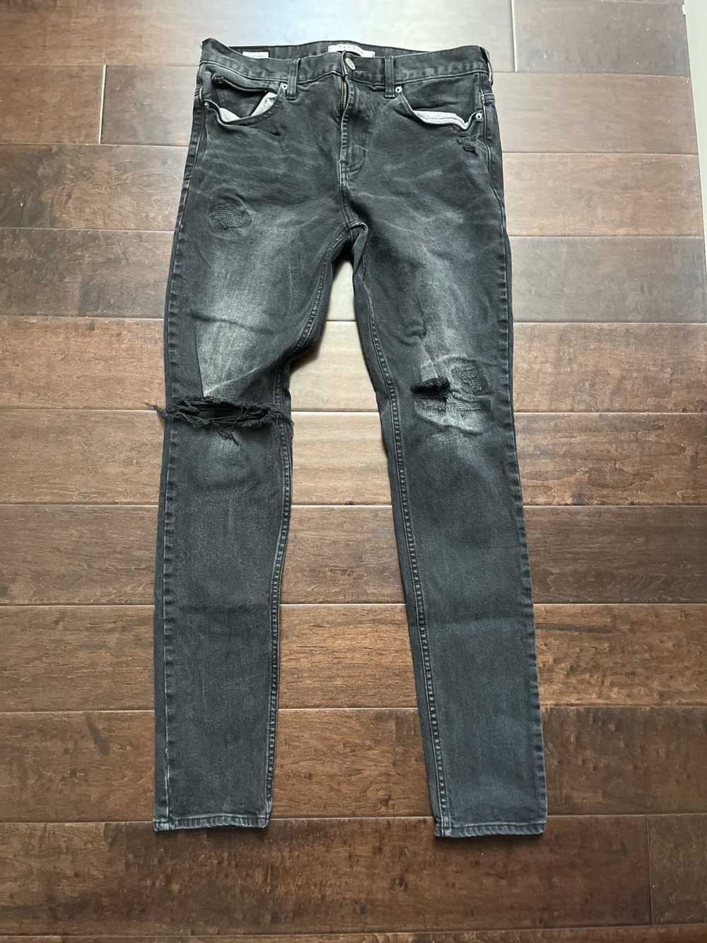 Pacsun Ripped Stacked Skinny Jeans - image 1