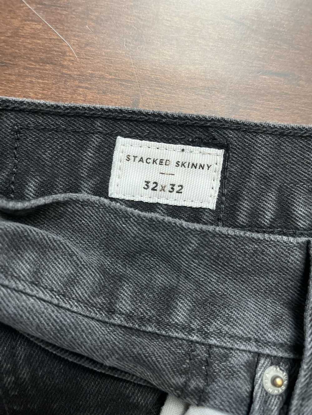 Pacsun Ripped Stacked Skinny Jeans - image 3