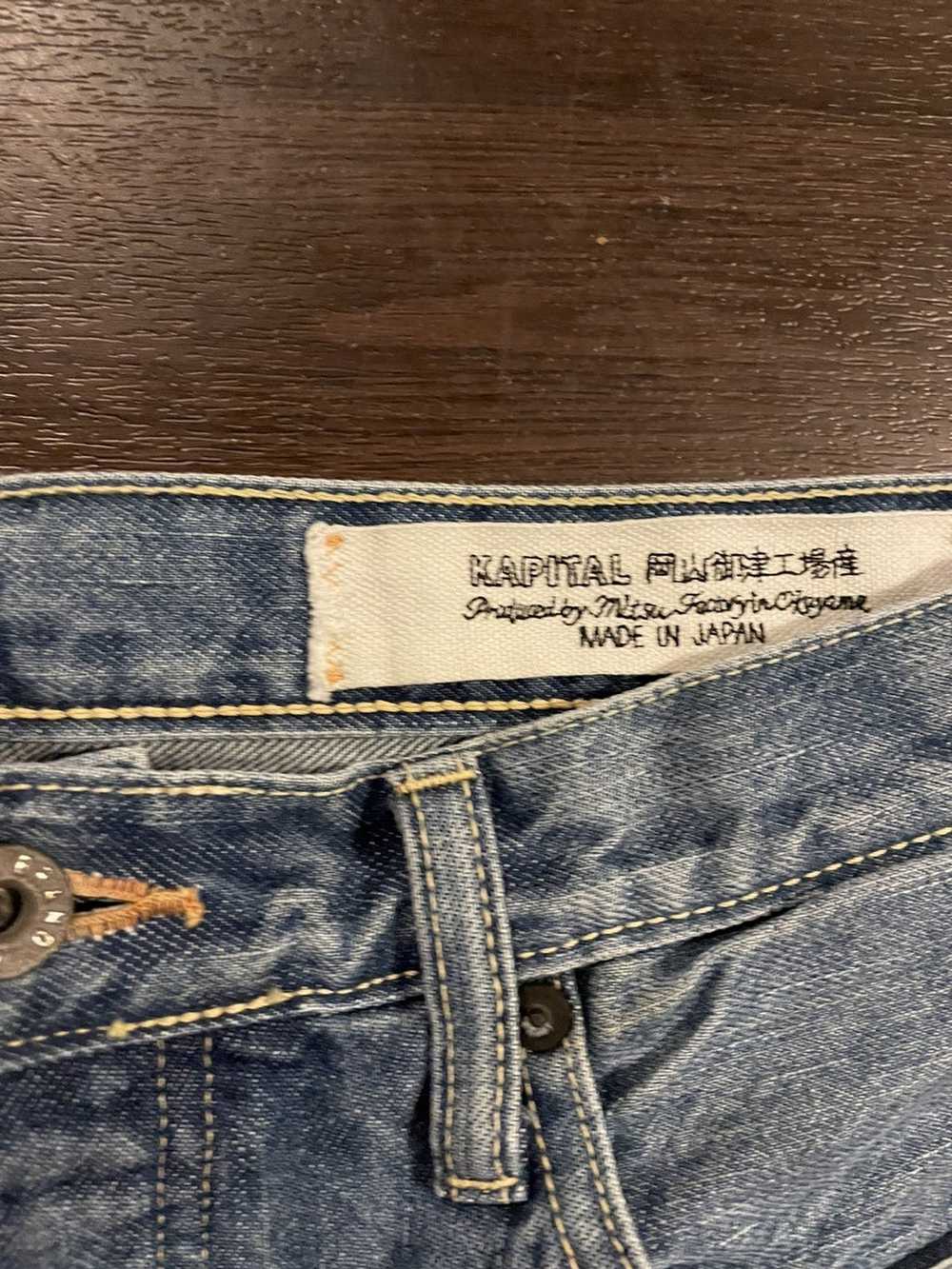 Kapital KAPITAL 14OZ DENIM 5P MONKEY - image 3