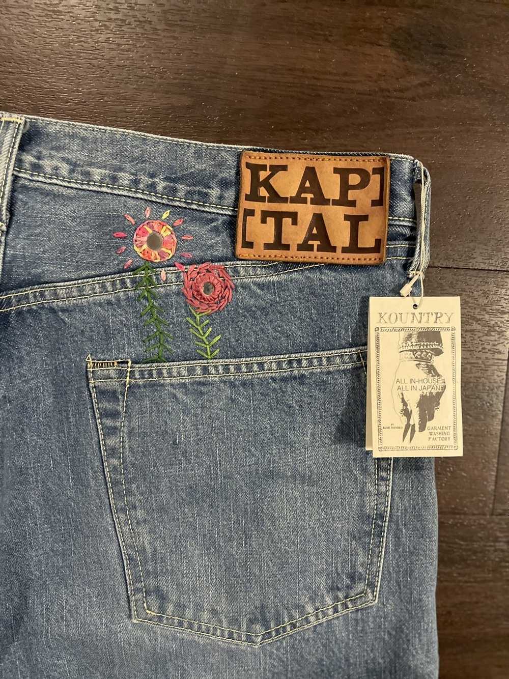 Kapital KAPITAL 14OZ DENIM 5P MONKEY - image 7