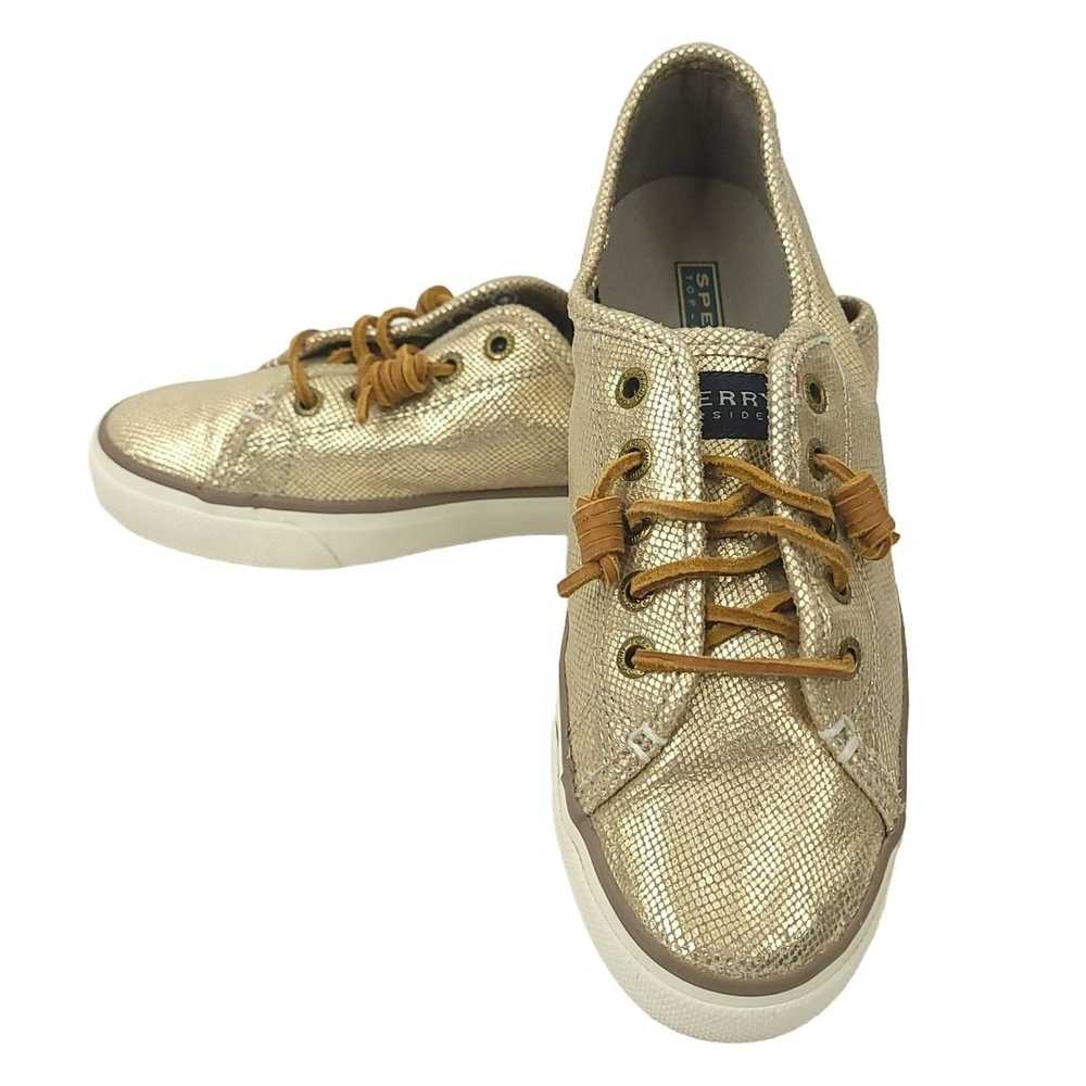 Sperry Sperry Top Sider Seacoast Gold Reptile Pri… - image 1