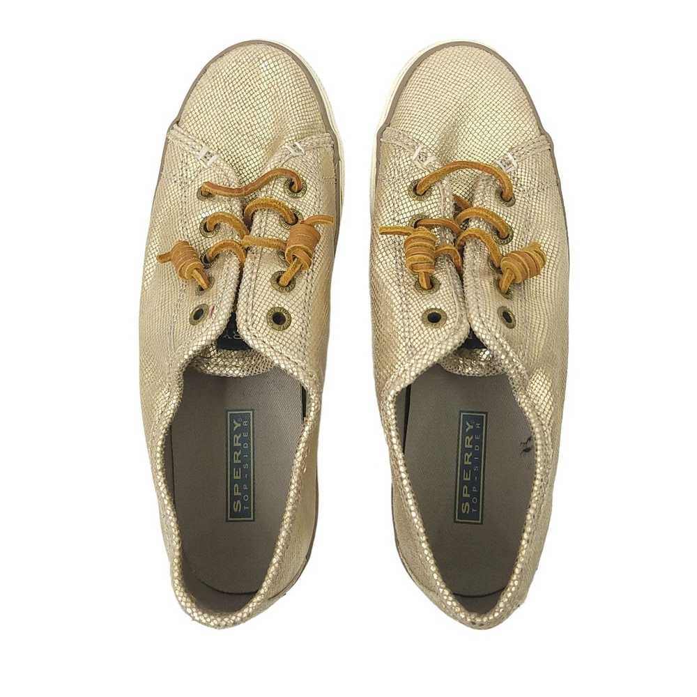 Sperry Sperry Top Sider Seacoast Gold Reptile Pri… - image 7