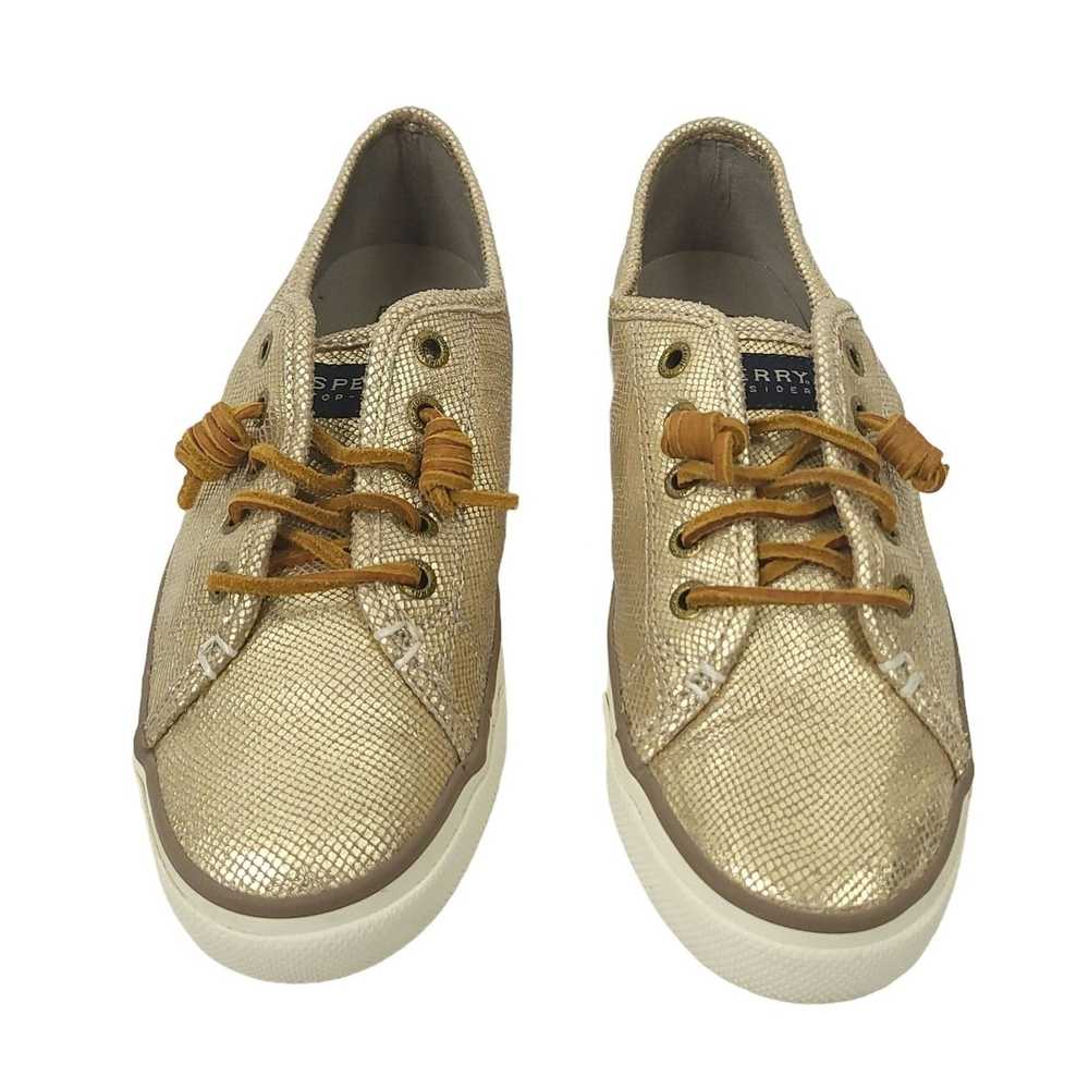 Sperry Sperry Top Sider Seacoast Gold Reptile Pri… - image 8